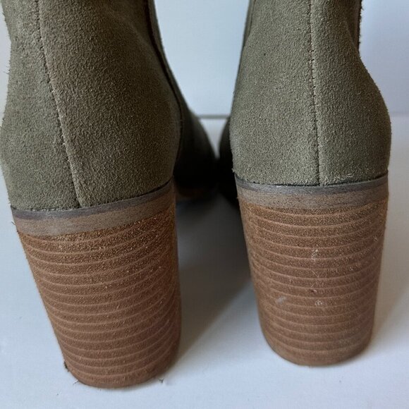 Urban Outfitters Suede Tan Ankle Boot Size 8 - Picture 6 of 10